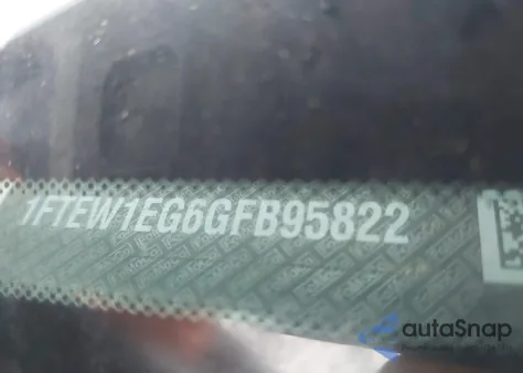 2016 Ford F-150 Platinum из США, поврежденный, VIN 1FTEW1EG6GFB95822